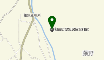 和気町藤公園藤里庵の地図画像