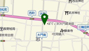 カフェ+まち案内えんがわの地図画像