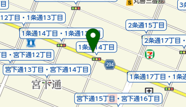 Clover Ginza Baseの地図画像