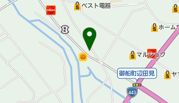 味千拉麺 御船店の地図画像