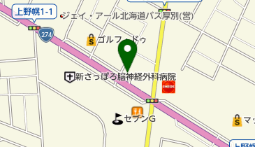 牛たん焼き仙台辺見 札幌厚別店の地図画像