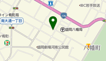 和食屋ふくしまの地図画像
