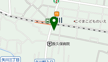 肉の万世 国立矢川駅前店の地図画像