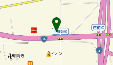 肉の万世 庄和インター店の地図画像