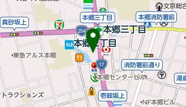 名曲 珈琲 麦の地図画像