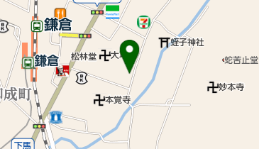 珈琲 井川の地図画像