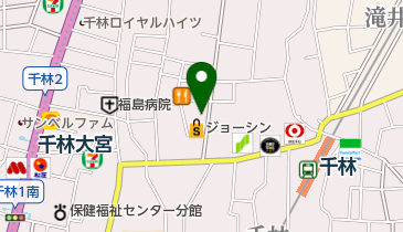 ライオンカレー 千林店の地図画像