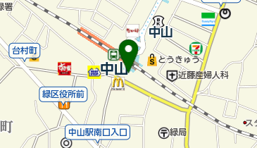 ミスタードーナツ 中山ショップの地図画像