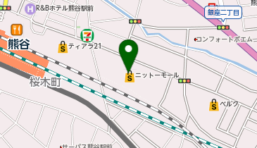 築地銀だこ 熊谷ニットーモール店の地図画像