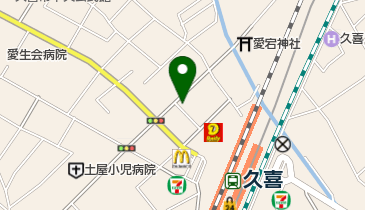 LAFUTERUの地図画像