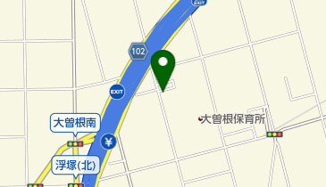 中国料理 炎神の地図画像