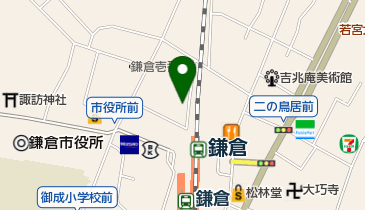 カマクラ バーン フア ドンの地図画像