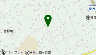 布引庵の地図画像