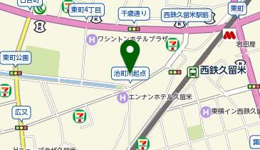 ハンバーグハウス 牛車の地図画像