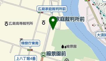 花やしきの地図画像