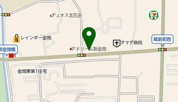 焼肉まるふく 金岡店の地図画像