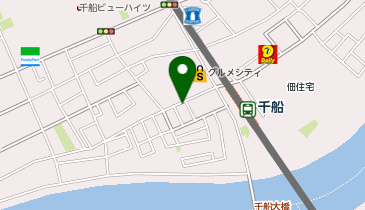 たこ松の地図画像