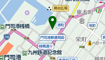 ミツバチカレー 門司港本店の地図画像