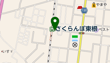 軽食喫茶つばさの地図画像