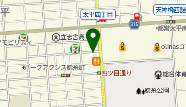 てぃ-る-む わかくさの地図画像