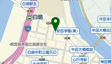 旬月神楽 白島工房の地図画像