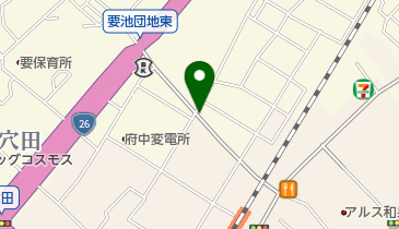 味のより道 有ぞのの地図画像