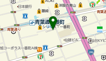 小判寿司の地図画像