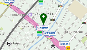 ホテルサンプラザ大阪堺ANNEX レストランの地図画像