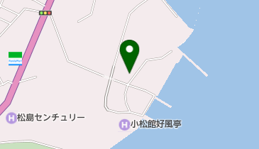 レストラン七海の地図画像