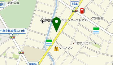 どんどん亭 小倉熊本店の地図画像