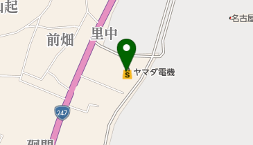 市場食堂の地図画像