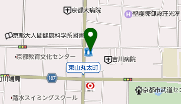 はふう 聖護院の地図画像