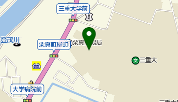 三重大学生協 第二食堂の地図画像