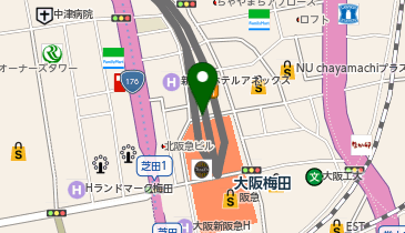 珈琲館 北の地図画像