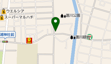 立ち飲み 中田の地図画像