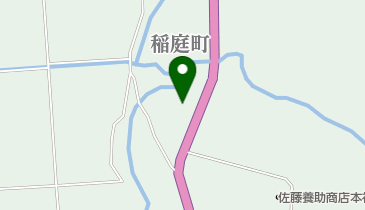 小川の稲庭うどんの地図画像