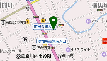 居酒屋団らんの地図画像