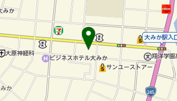 インドカレーとアジアの料理 ナマステの地図画像