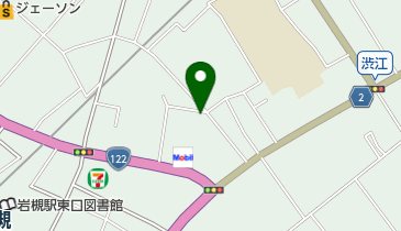 niwasaki cafe いわさ喜の地図画像