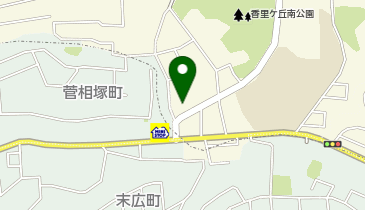 ドイツ菓子 ハイデの地図画像