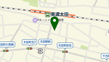 創意料理あかねの地図画像