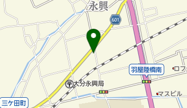 南国飯店 十五万石 南大分店の地図画像