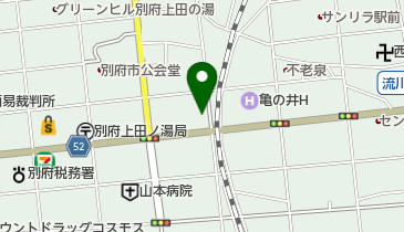 森のカフェの地図画像