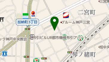 二宮温泉の地図画像