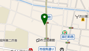 越中屋の地図画像