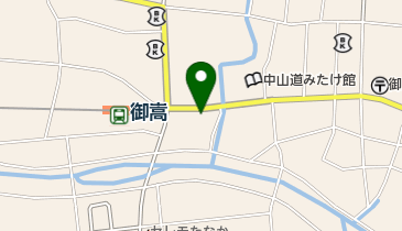 御嶽宿わいわい館 茶房棟の地図画像