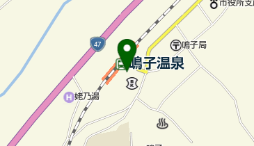 喫茶まるゆの地図画像