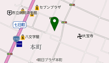 居酒屋と酒処 はなまつり 七日町店の地図画像