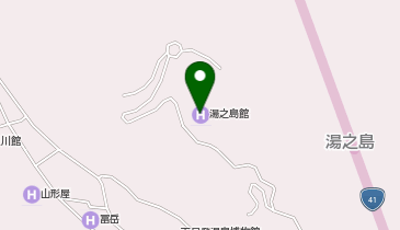 湯之島館の地図画像