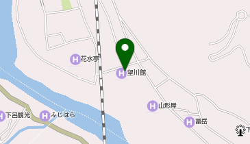 望川館の地図画像